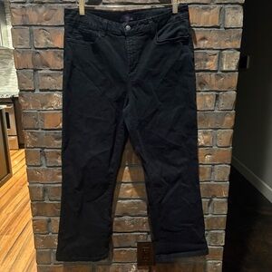 NYDJ Black Bootcut Jeans
